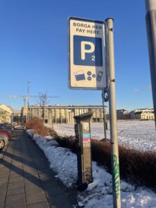 Parking in Iceland