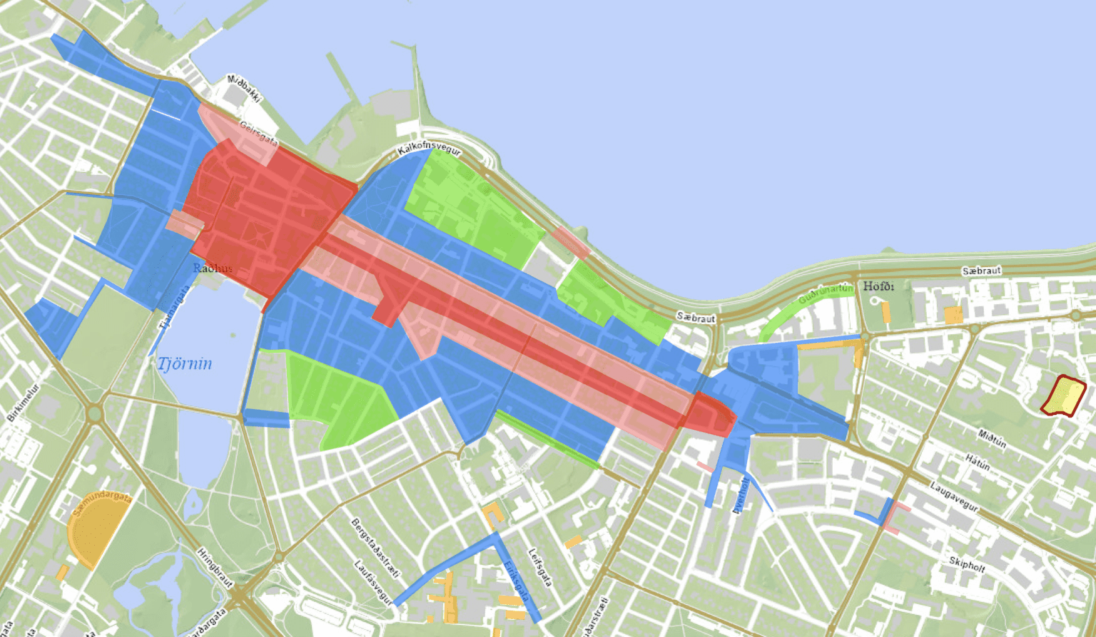 Reykjavik Parking CityWalk.is